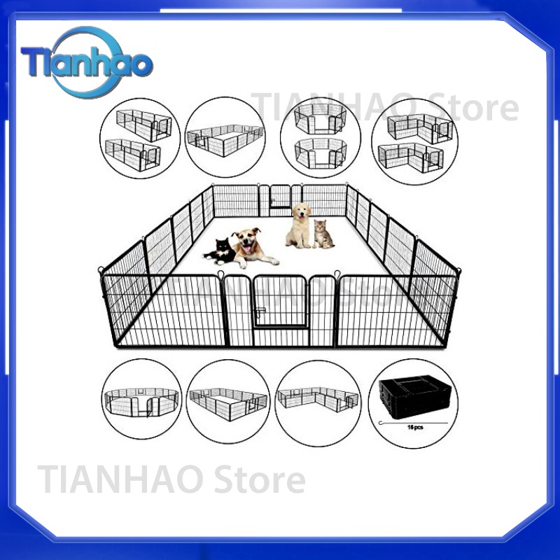 Parc pour animaux de compagnie - Outdoor Camping Dog Fence avis et prix