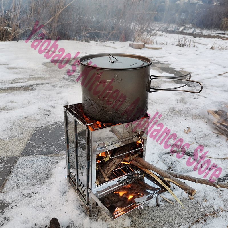 Réchaud à bois démontable et p - Outdoor Camping Stove Wood avis et prix