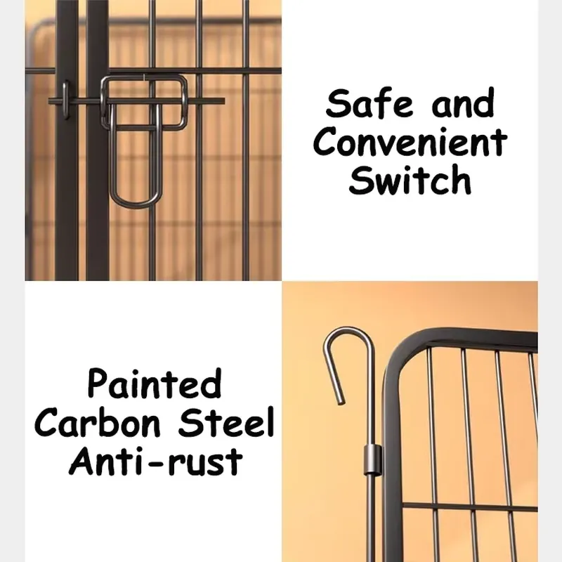 Parc pour animaux à 8 panneaux - Outdoor Camping Dog Fence avis et prix