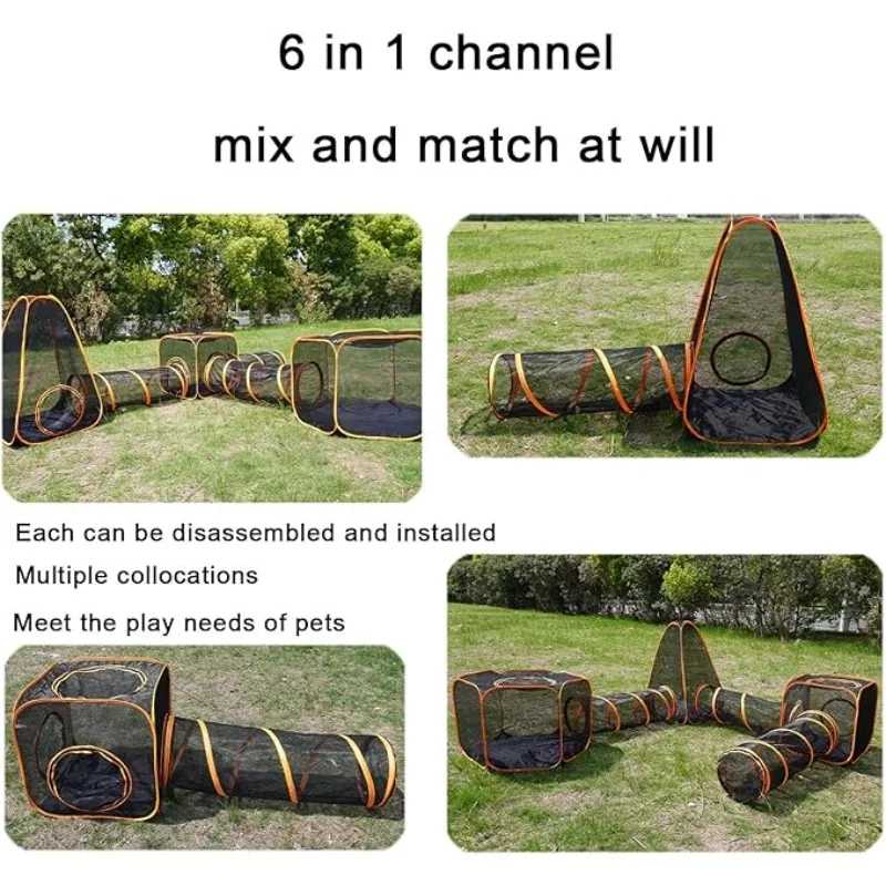 Enclos pour chats 6-en-1 avec  - Outdoor Camping Dog Fence avis et prix