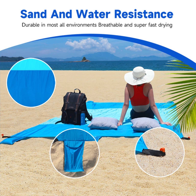 Couverture de plage sans sable - Outdoor Camping Mat Waterproof avis et prix