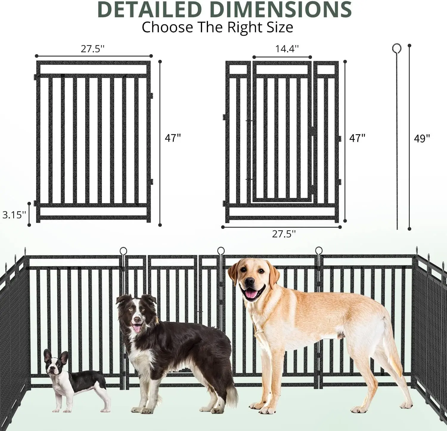 Clôture pour chien d'extérieur - Outdoor Camping Dog Fence avis et prix
