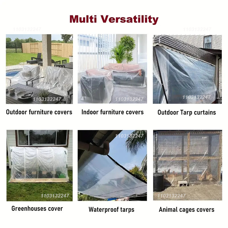 Bâche extérieure transparente  - Outdoor Camping Dog Fence avis et prix