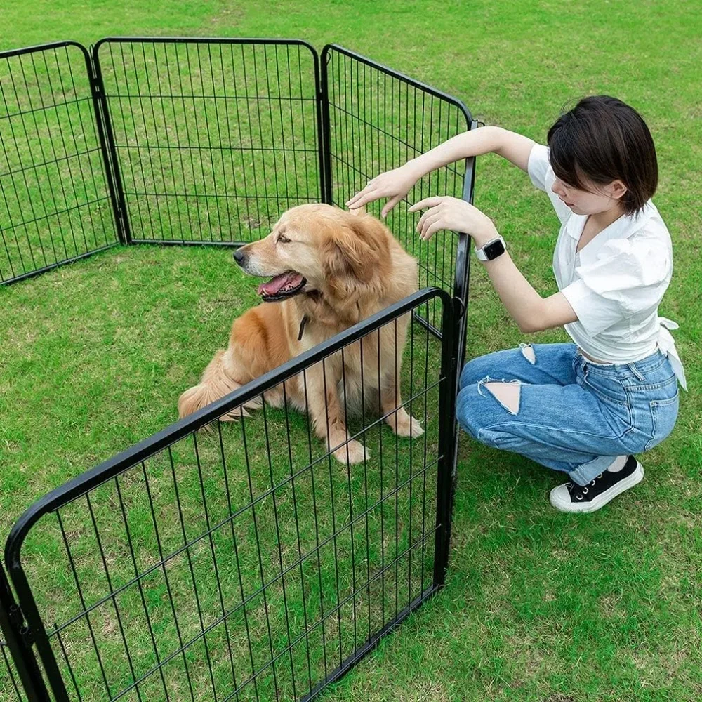 Enclos pour chien, clôture pou - Outdoor Camping Dog Fence avis et prix