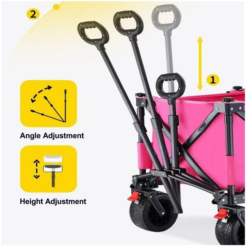 Chariot pliant robuste de 420  - Outdoor Camping Table avis et prix