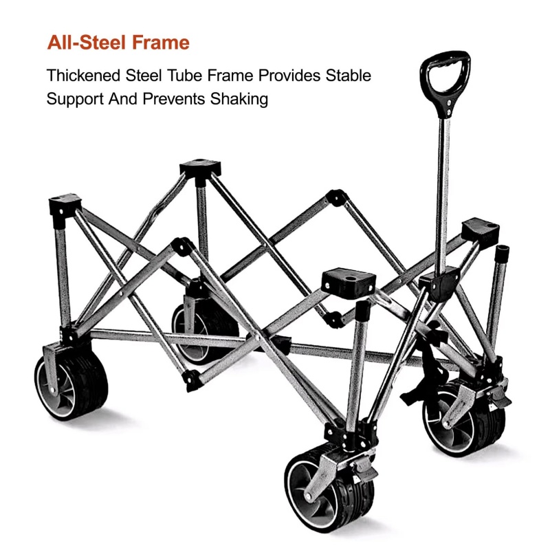 Chariot pliant robuste de 420  - Outdoor Camping Table avis et prix